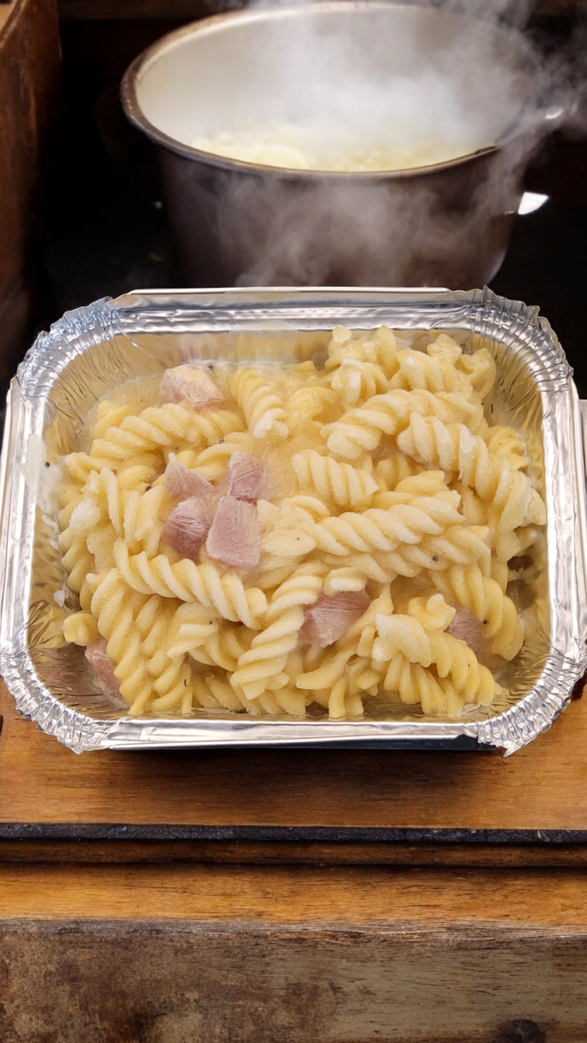 Fusilli Jambon Chou-Fleur Sauce béchamel fromagée  (Format individuel)